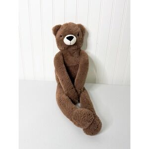 Target Pillowfort Brown Bear Plush Long Arms Legs Stuffed Animal Soft Cuddly 22"